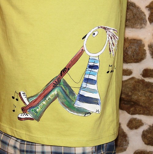 Zelené s didgeridoo vel. XL :) — foto 5