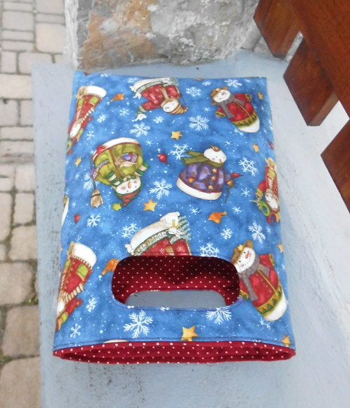 Dárková taštička "Sněhuláci" — foto 5