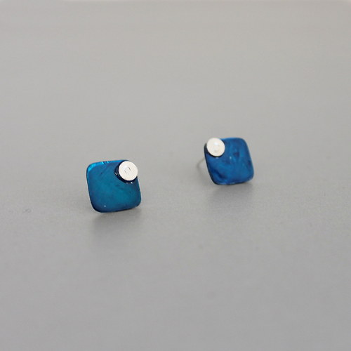 Blue Simple Square — foto 4