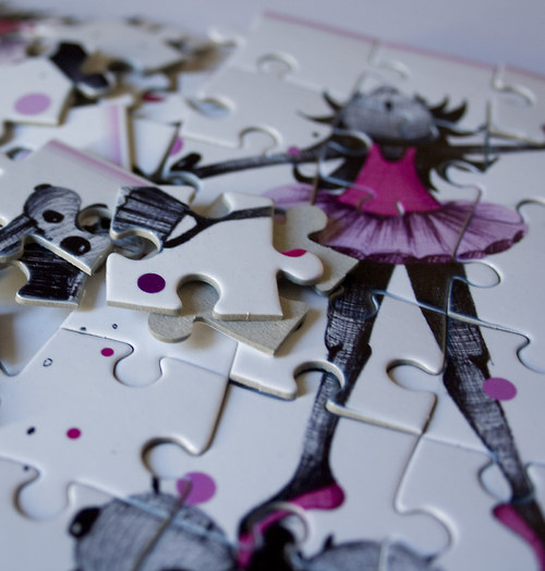PUZZLE -A4- 72 dílků - MUFFINKYYY. — foto 3