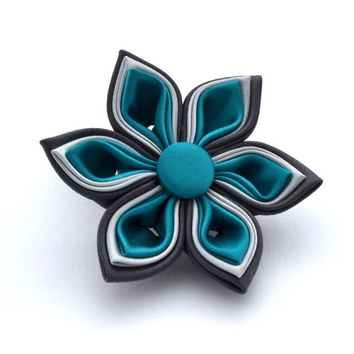 Kanzashi brož Kasumi — foto 3