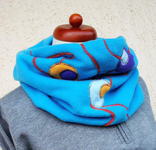 Fleece nákrčník 2v1 — foto 2