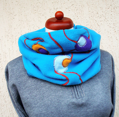 Fleece nákrčník 2v1 — foto 3