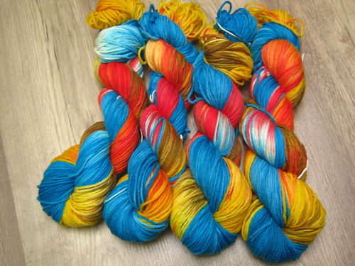100% merino "Spadané listy mrazem ováté" — foto 2