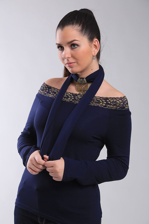 Šála jako šperk — foto 4