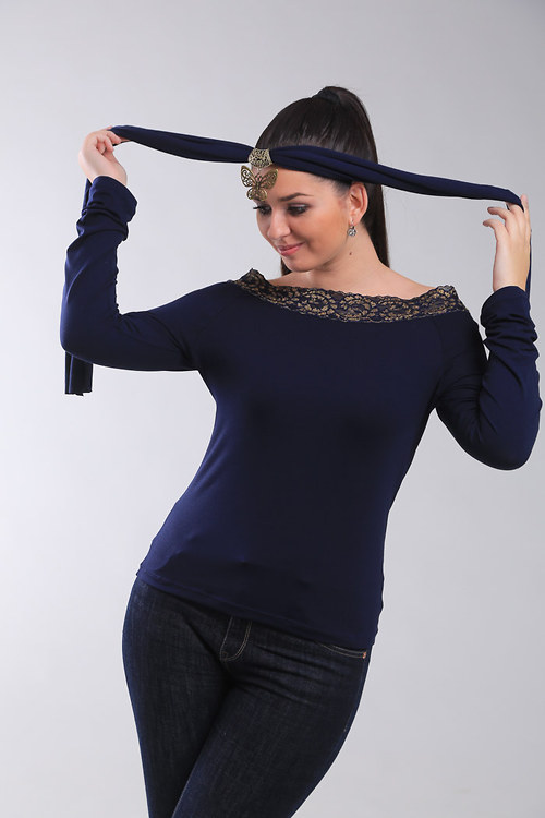 Šála jako šperk — foto 5