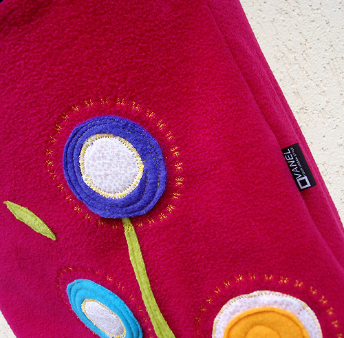 Sukně fleece - Flowers — foto 4