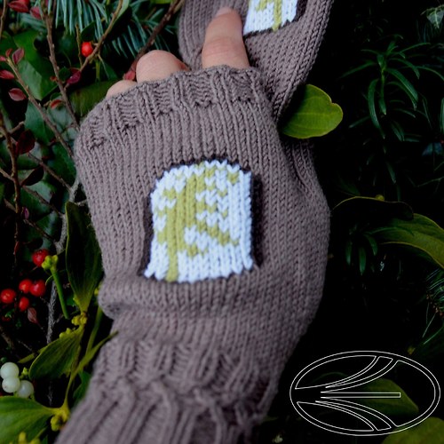 Herbarium - unisex bezprsté rukavice — foto 4