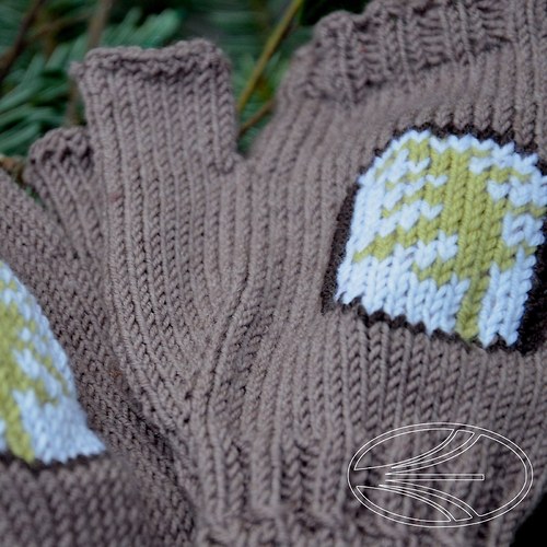 Herbarium - unisex bezprsté rukavice — foto 5