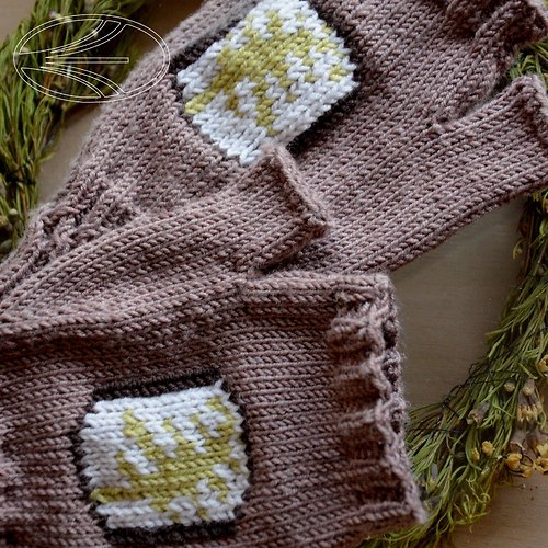 Herbarium - unisex bezprsté rukavice — foto 3