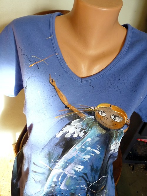Triko "jSem andĚl", XXL, rezervace — foto 2