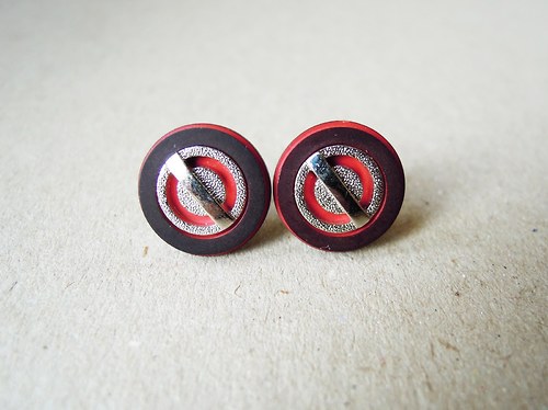 Náušnice 14mm (chirurgická ocel) — foto 2