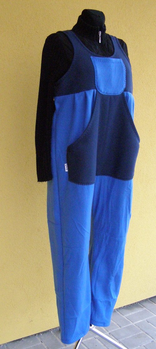 Krtečkové gatě - Klokanka modro modá — foto 2