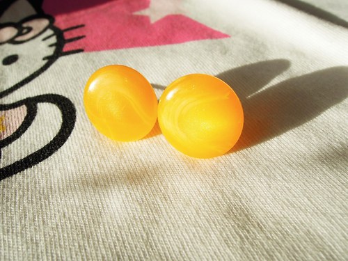 Oranžové 15mm (chirurgická ocel) — foto 2