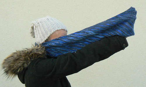 Pletená šála nákrčník — foto 2