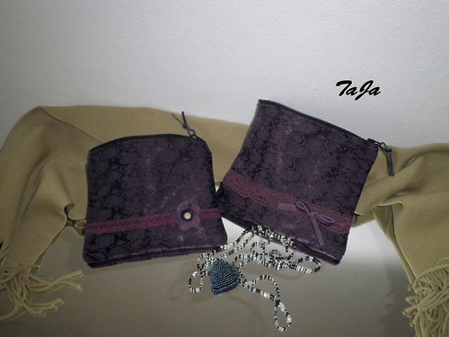 Kosmetická taštička Decent - violet — foto 3