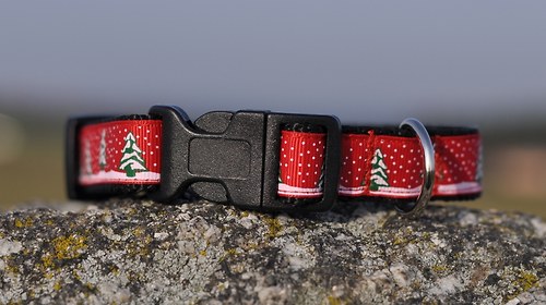 Obojek vánoční stromky 25 - 35 cm — foto 2