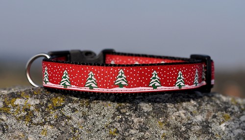 Obojek vánoční stromky 25 - 35 cm — foto 3