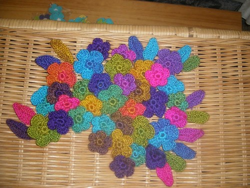 HÁČKOVANÉ KYTIČKY /0059/ — foto 2