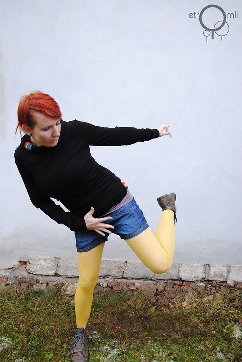 Melírovaný bederní pás, vel. XL — foto 2