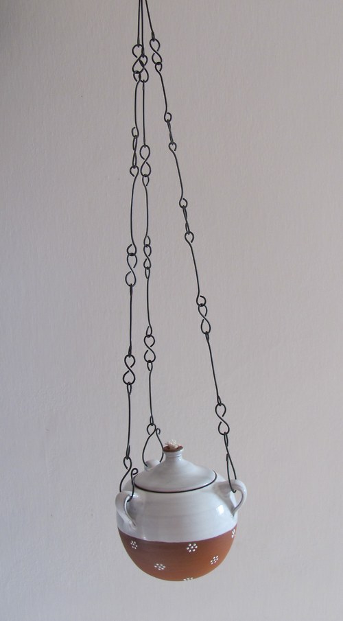 Olejová lampa závěsná — foto 3