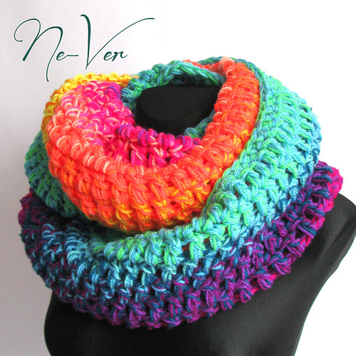 Nákrčník MAXI "Neonová duha" — foto 4