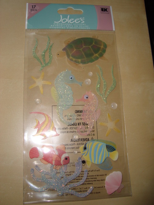 Moře 2 samolepky nálepky scrapbooking — foto 2