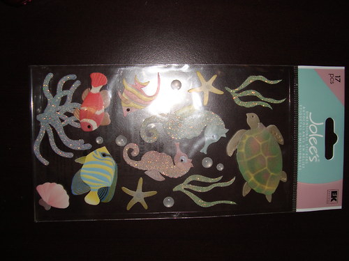 Moře 2 samolepky nálepky scrapbooking — foto 3