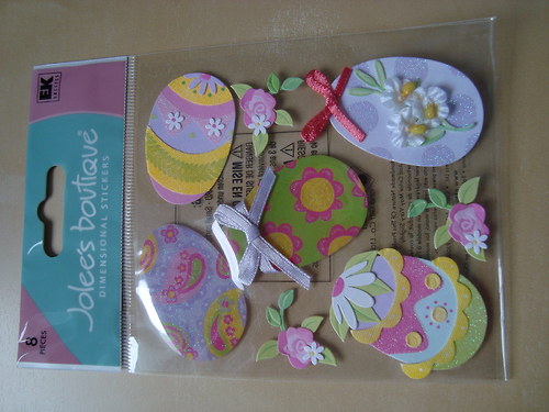 Velikonoční vejce 3D samolepky scrapbook — foto 2