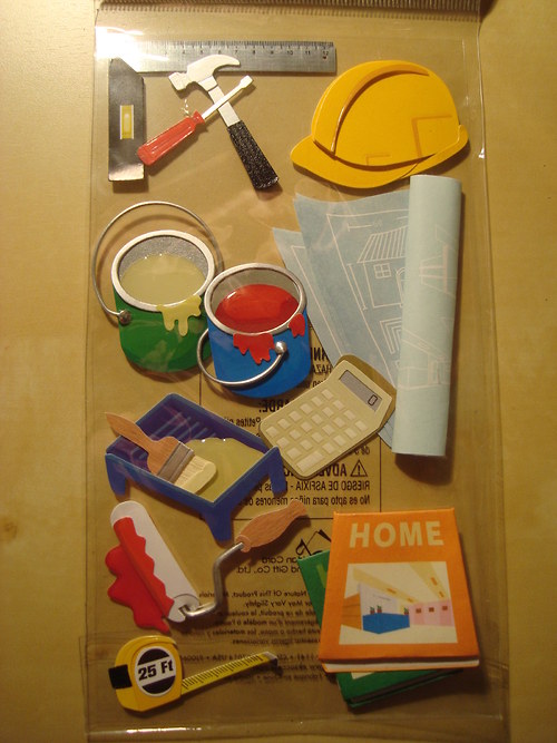 Kutil 3D samolepky scrapbook — foto 2