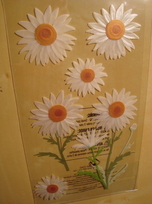 Květiny 3D samolepky scrapbook — foto 4