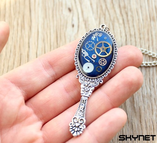 Steampunkové zrcátko — foto 6