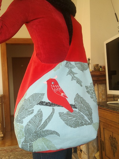 Taška přes rameno " Red bird" — foto 2