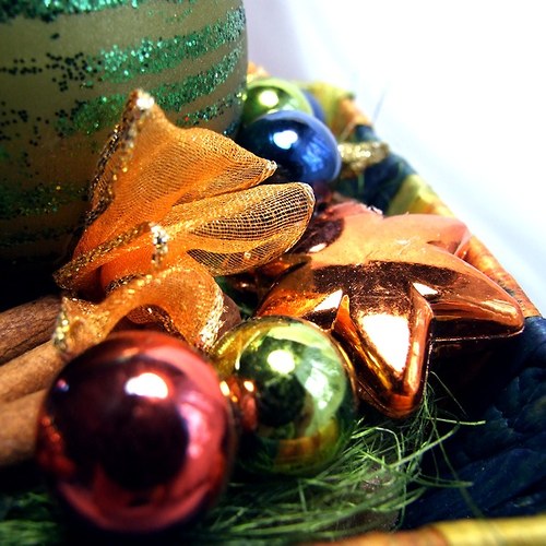 Barevný vánoční svícen — foto 4