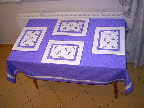 Lila ubrus — foto 3