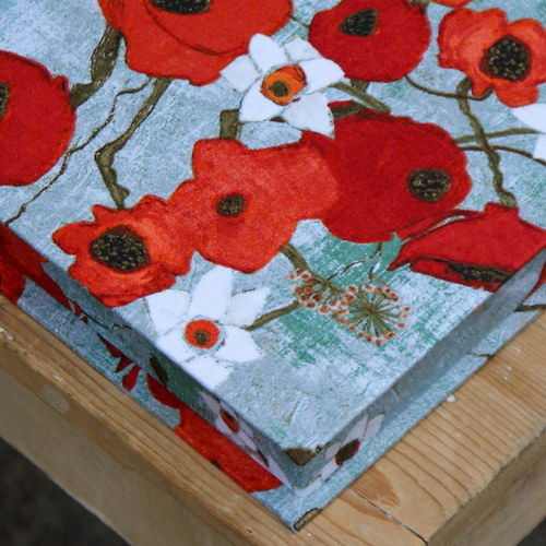 Poppies - šperkovnica nízka — foto 4