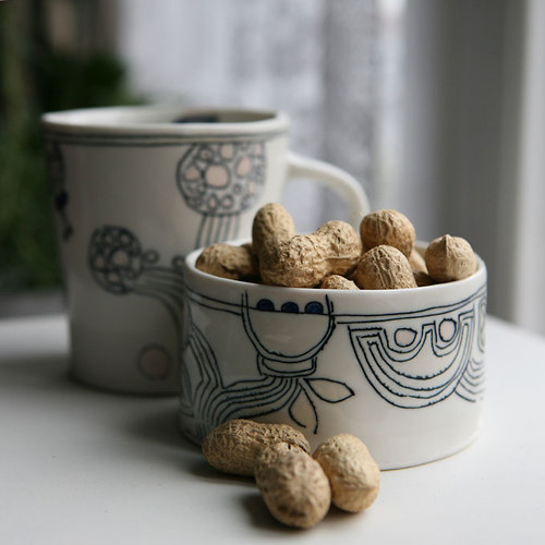 Zahrady - miska (porcelán) — foto 2
