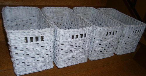 Bílé košíky do koupelny.... — foto 3