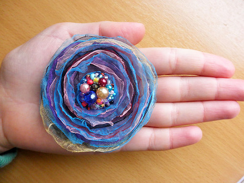 Brož "Ledová princezna", 7 cm — foto 4