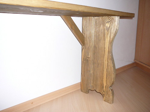 Dřevěná lavice — foto 5