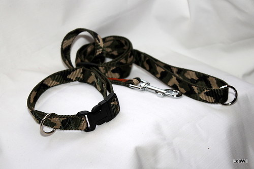 Vodítko popruh maskáč/camo 2cm — foto 3