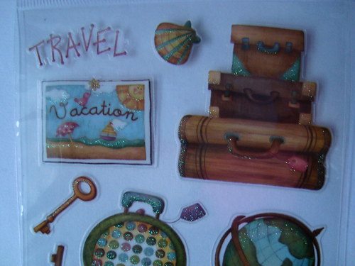 Dovolená samolepky scrapbooking — foto 2