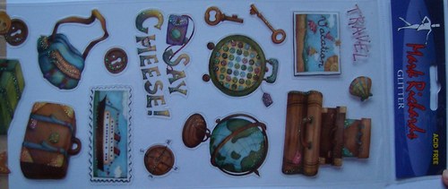 Dovolená samolepky scrapbooking — foto 6