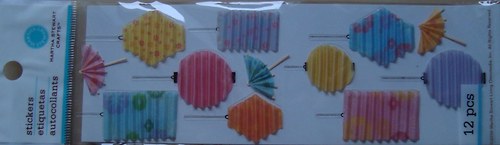 Lampióny 3D samolepky scrapbooking — foto 3