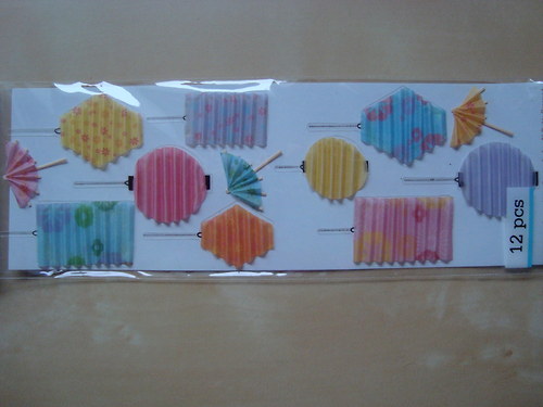 Lampióny 3D samolepky scrapbooking — foto 4