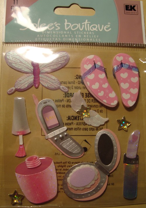 Parádnice 3D samolepky scrapbook — foto 2