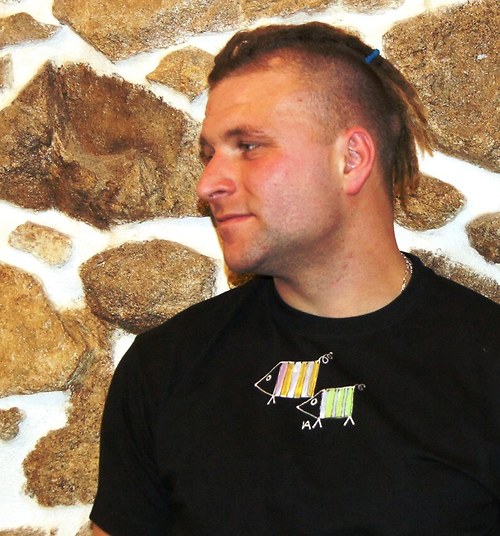 Černé prasátkové triko vel.L — foto 3