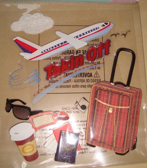 Cestování 3D samolepky scrapbook — foto 4