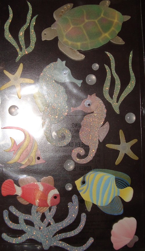 Moře 2 samolepky nálepky scrapbooking — foto 4