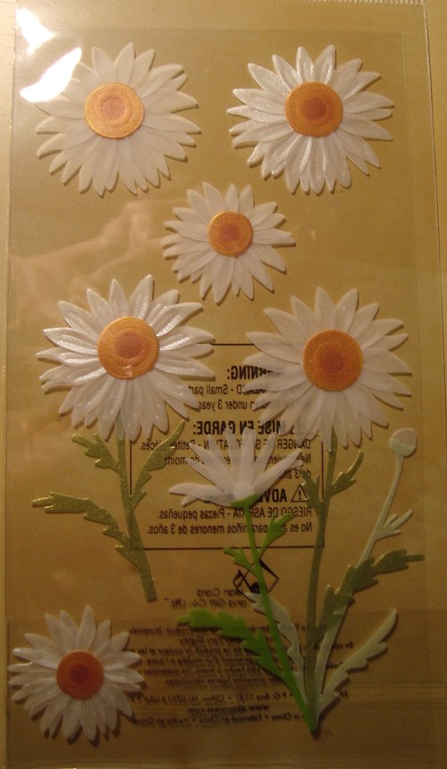 Květiny 3D samolepky scrapbook — foto 2
